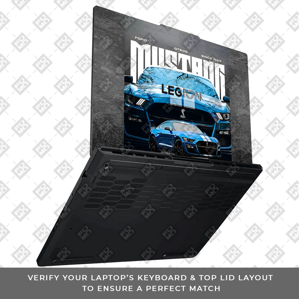 Ford Mustang GT500 Lenovo Legion Pro 5 16ADR10 Laptop Skin