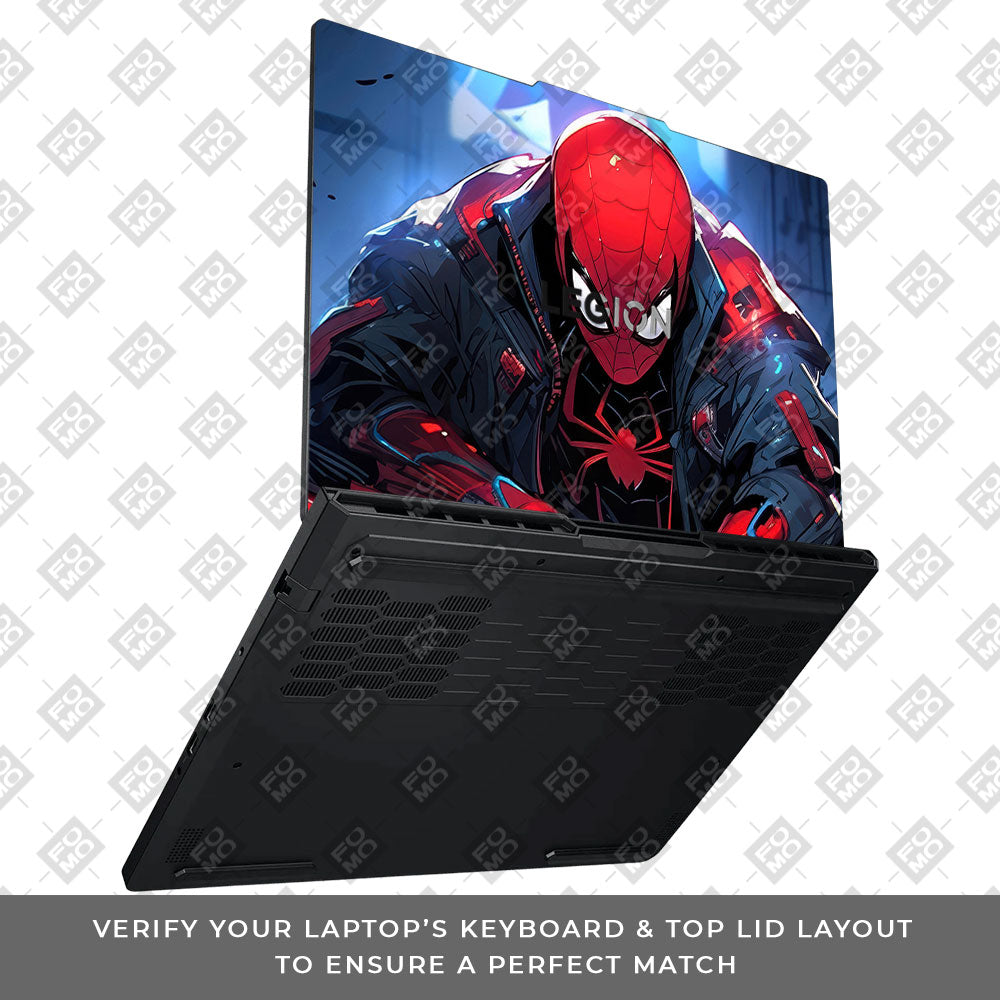 Spiderman Classic Lenovo Legion Pro 5 16ADR10 3D Laptop Skin