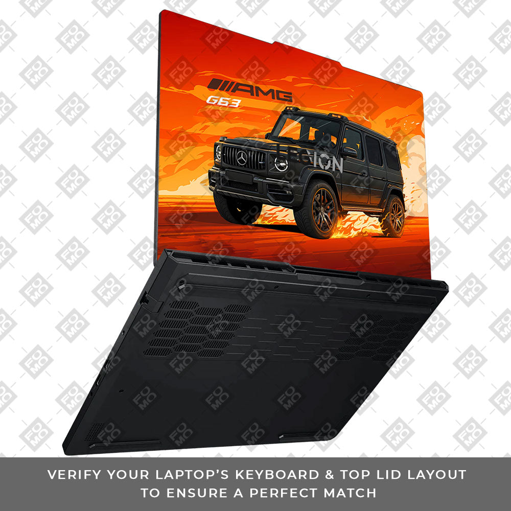 Mercedes AMG G63 Lenovo Legion Pro 5 16ADR10 Laptop Skin