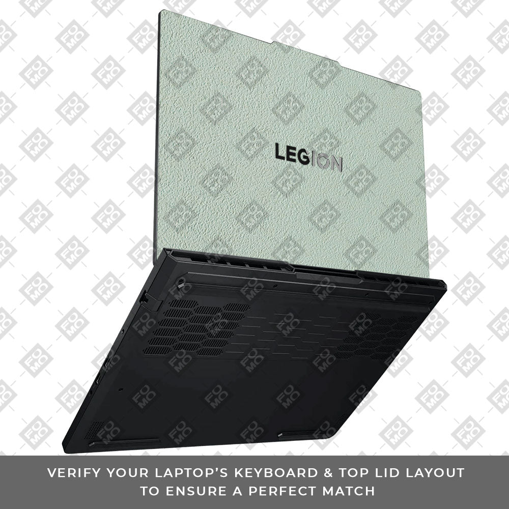 Textured Aqua Stone Lenovo Legion Pro 5 16ADR10 Laptop Skin