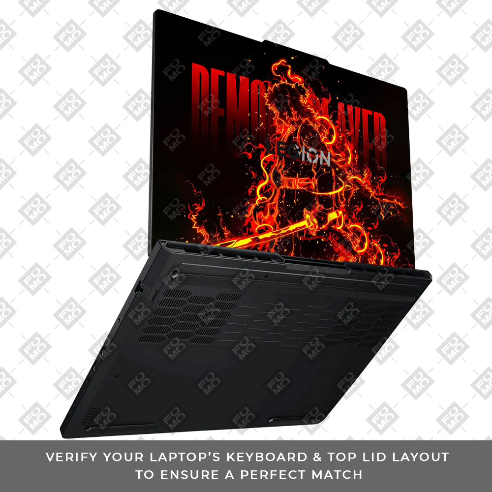 Rengoku Blazing Inferno Lenovo Legion Pro 5 16ADR10 Laptop Skin