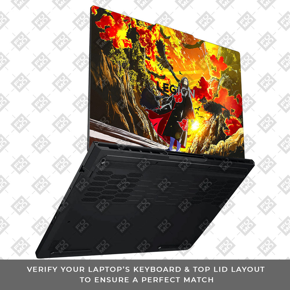 Itachi with Flock of Crows Lenovo Legion Pro 5 16ADR10 Laptop Skin