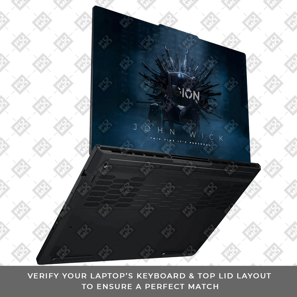John Wick Assassin Lenovo Legion Pro 5 16ADR10 Laptop Skin