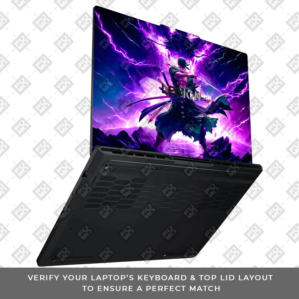 Roronoa Zoro Hell Mode Lenovo Legion Pro 5 16ADR10 Laptop Skin