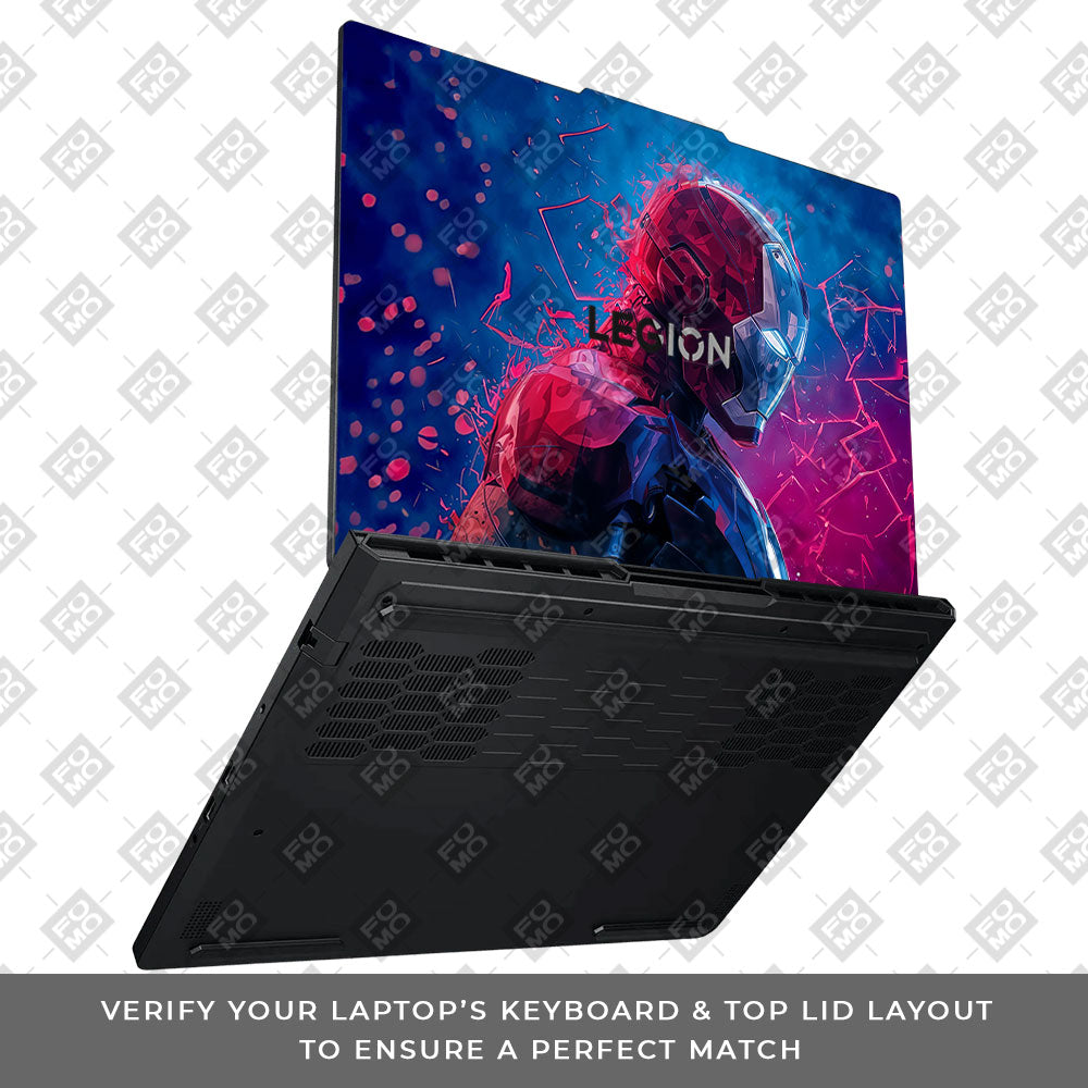 Iron Man Neon Tech Lenovo Legion Pro 5 16ADR10 Laptop Skin