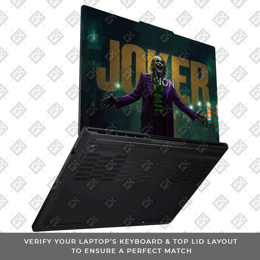 The Joker Chaos Lenovo Legion Pro 5 16ADR10 Laptop Skin