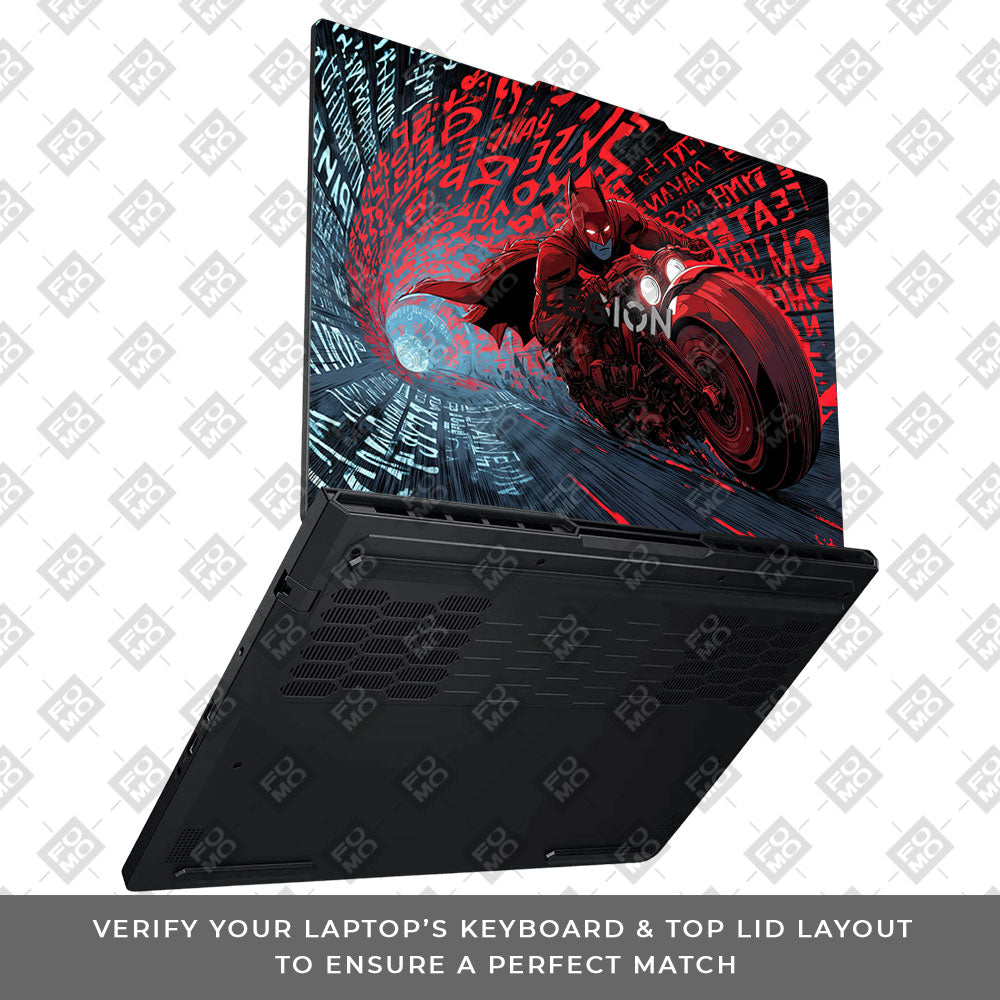 Dark Knight Overdrive Lenovo Legion Pro 5 16ADR10 3D Laptop Skin