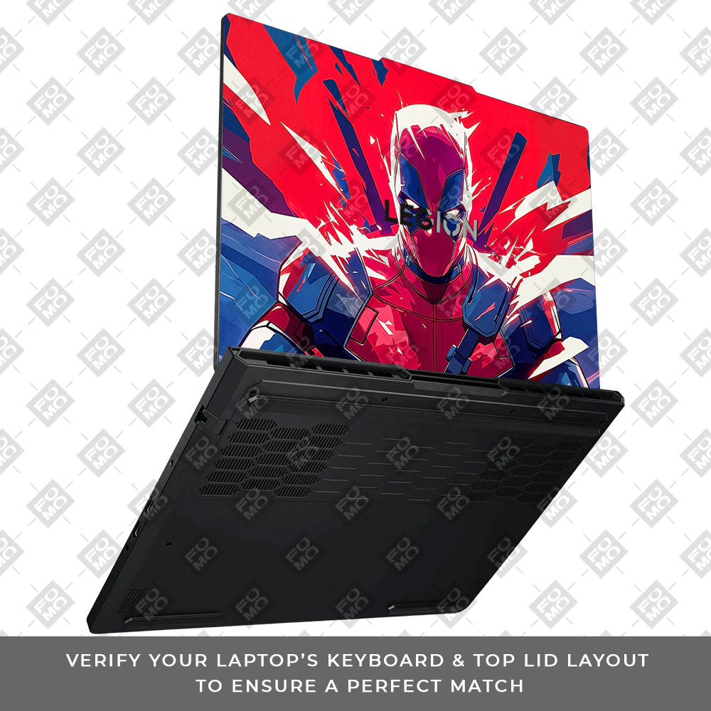 Deadpool Power Burst Lenovo Legion Pro 5 16ADR10 Laptop Skin