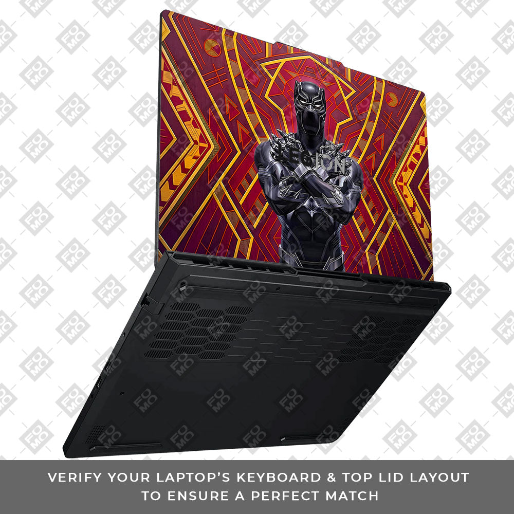 Wakanda Royal Power Lenovo Legion Pro 5 16ADR10 3D Laptop Skin