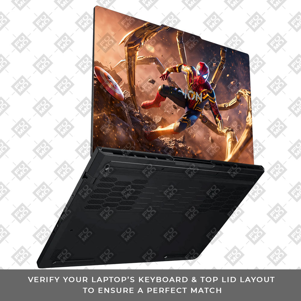 Spider Man Mech Arms Lenovo Legion Pro 5 16ADR10 Laptop Skin