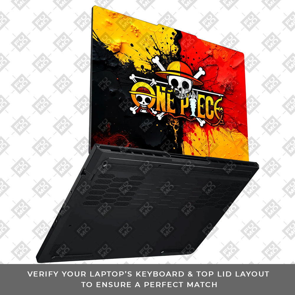 One Piece Paint Splash Lenovo Legion Pro 5 16ADR10 Laptop Skin