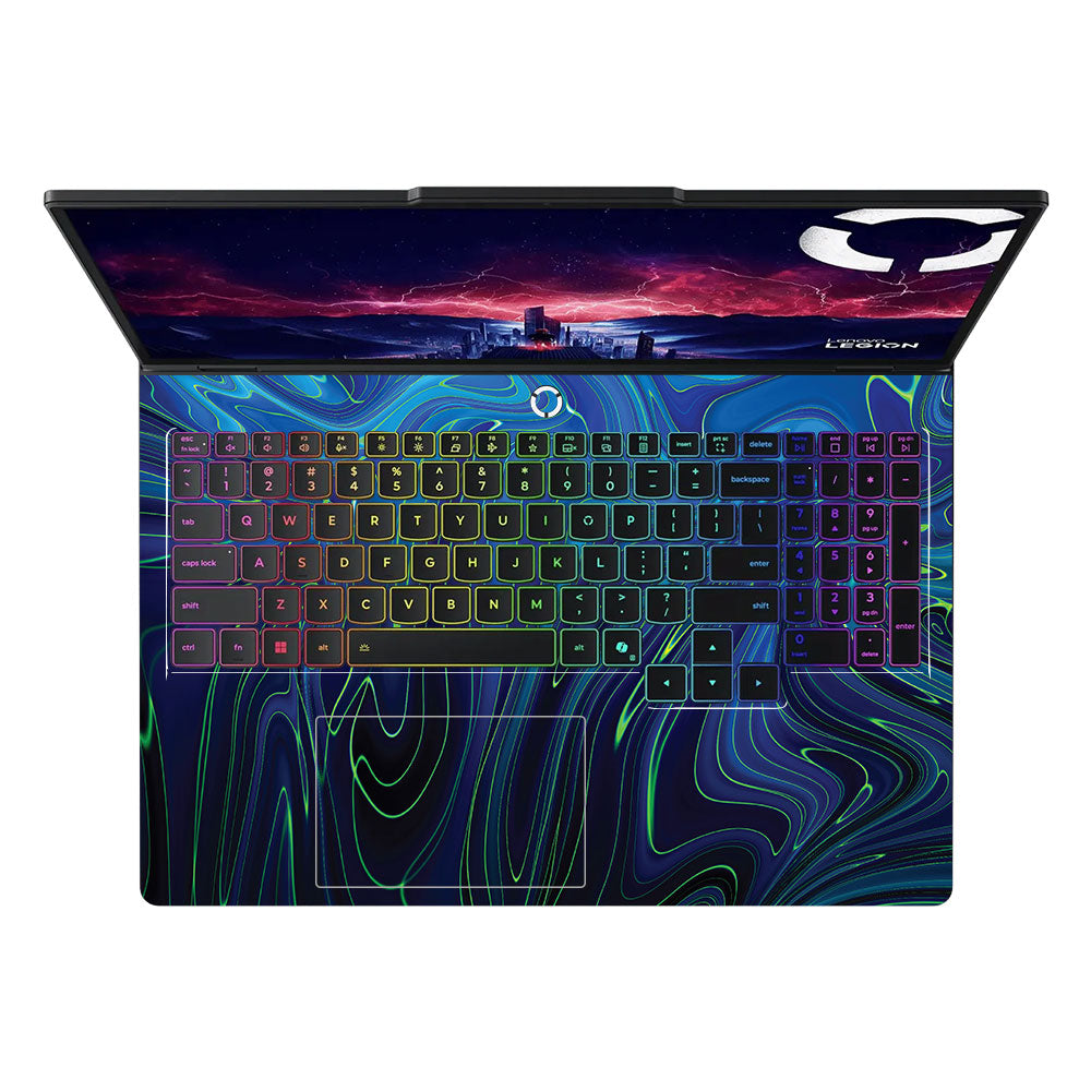 Cobalt Liquid Design Lenovo Legion Pro 5 16ADR10 Laptop Skin