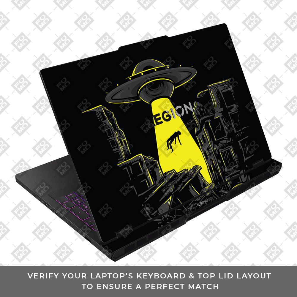 Alien Abduction Lenovo Legion Pro 5 16AFR10 Laptop Skin