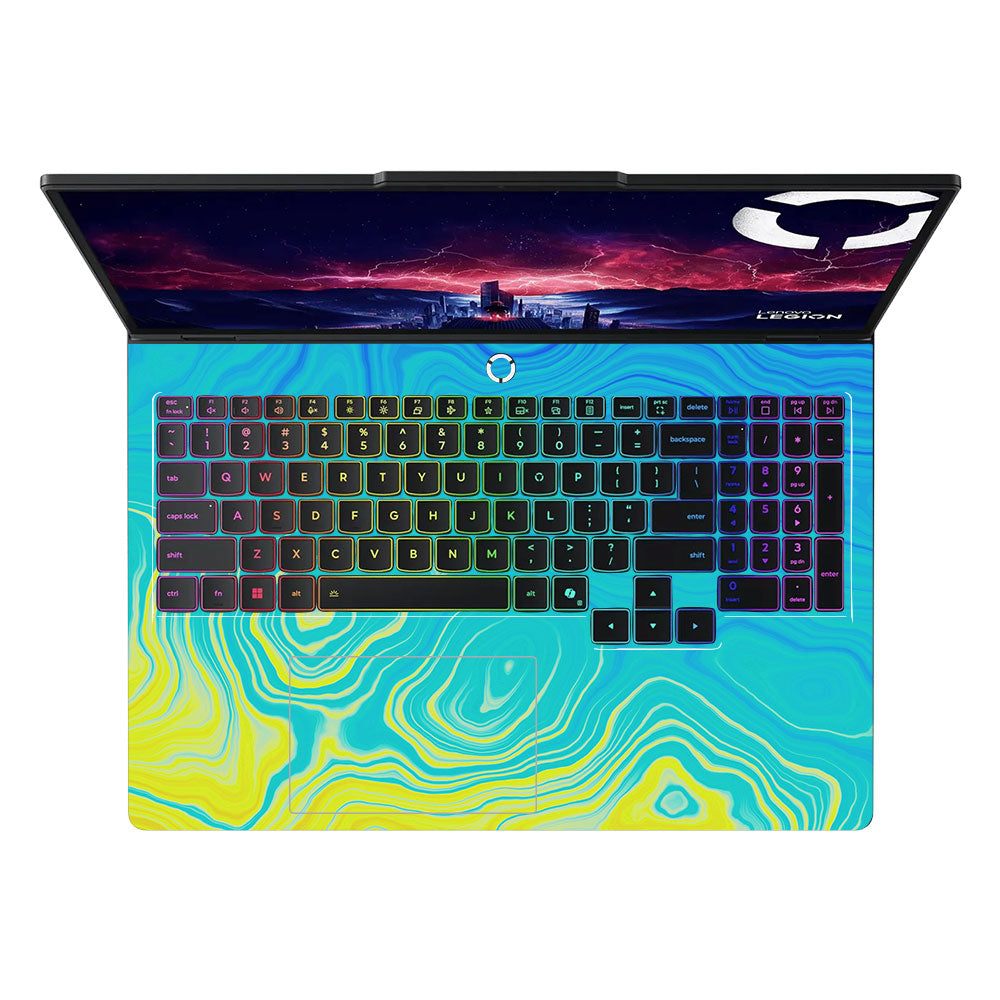 Ocean Gradient Waves Lenovo Legion Pro 5 16IAX10 Laptop Skin