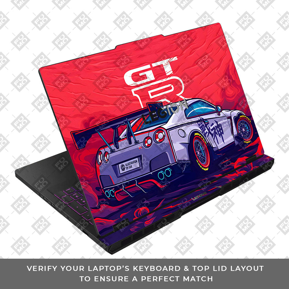 Nissan GTR Racing Edition Lenovo Legion Pro 5 16AFR10 Laptop Skin