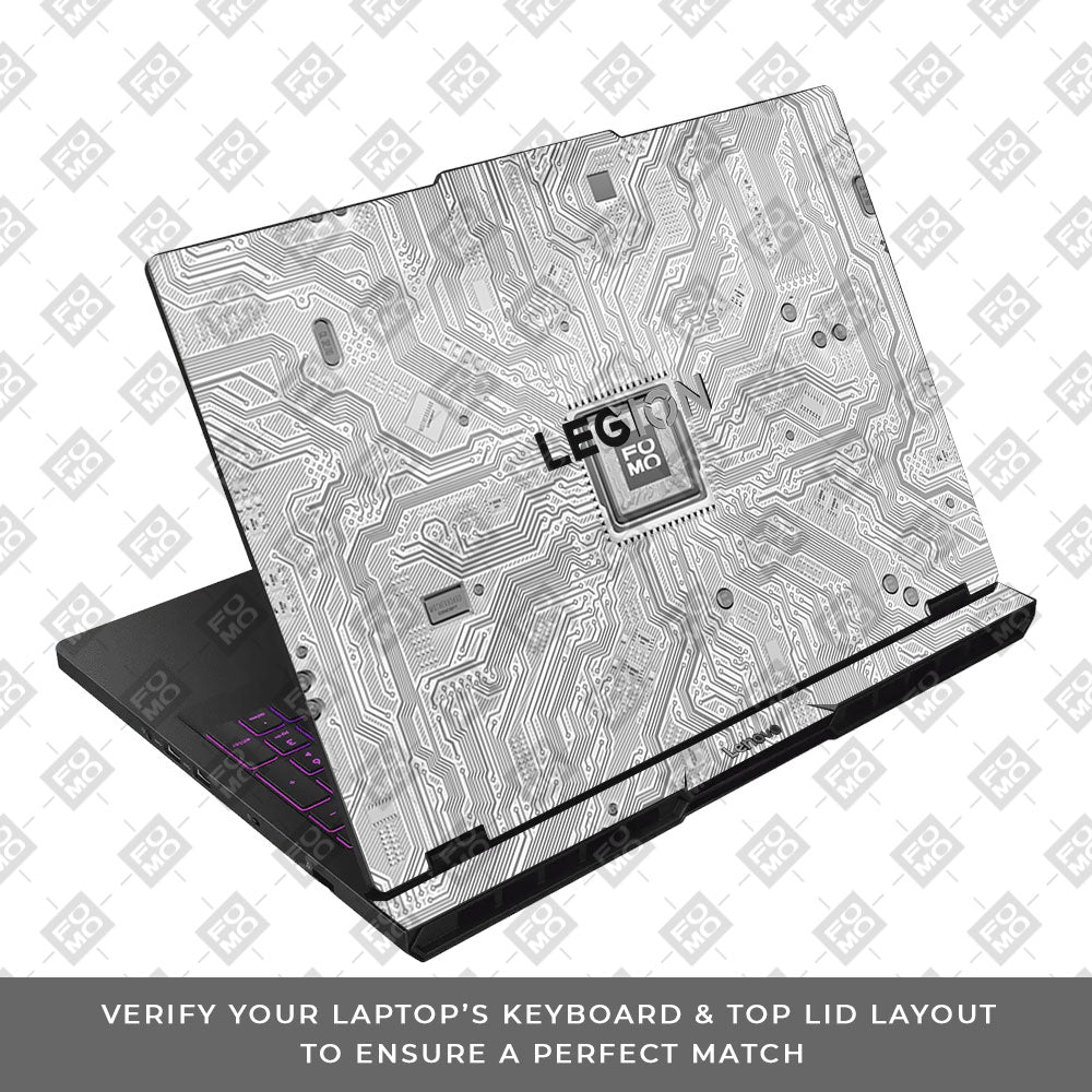 FOMO Circuit Light Mode Lenovo Legion Pro 5 16AFR10 Laptop Skin