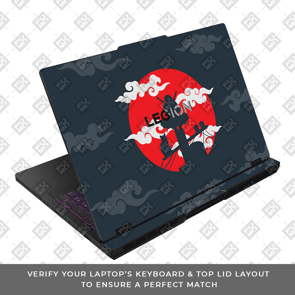 Itachi Uchiha Lenovo Legion Pro 5 16AFR10 Laptop Skin