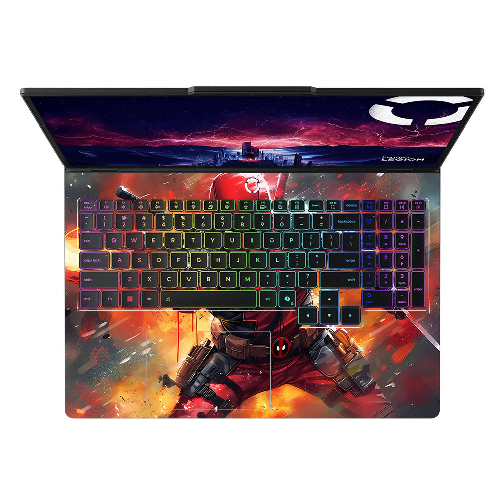 Deadpool in Action Lenovo Legion Pro 5 16AFR10 Laptop Skin