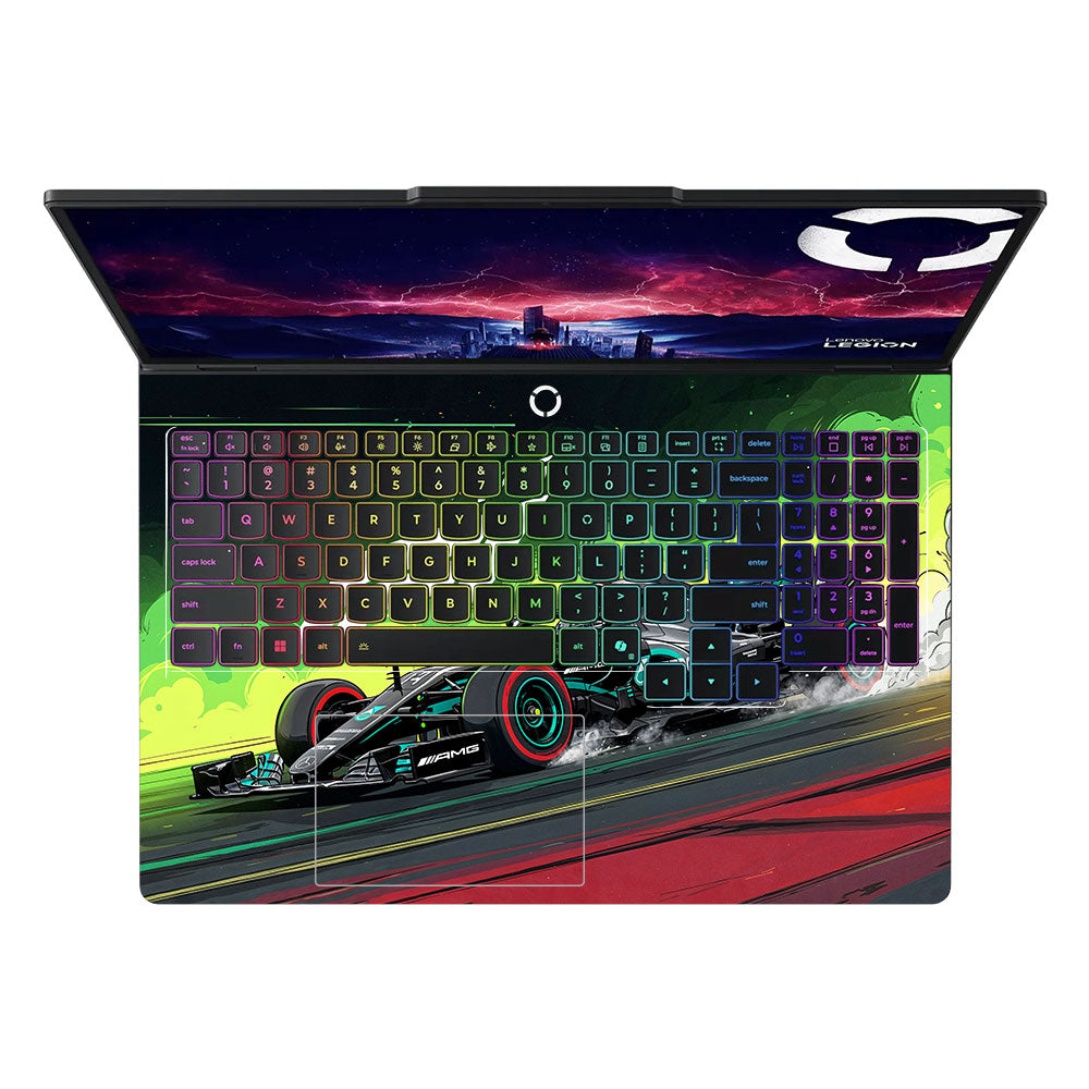 W15 F1 Red Bull x AMG Velocity Lenovo Legion Pro 5 16IAX10 3D Laptop Skin