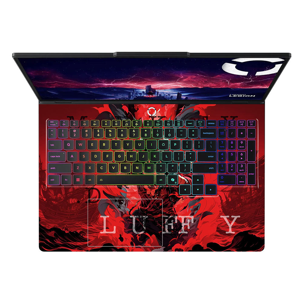 Red King Luffy Lenovo Legion Pro 5 16ADR10 3D Laptop Skin