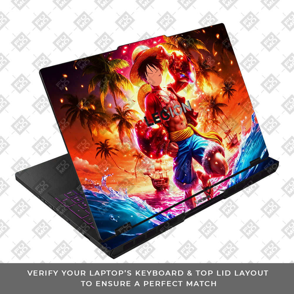 Luffy's Radiant Will Lenovo Legion Pro 5 16AFR10 Laptop Skin