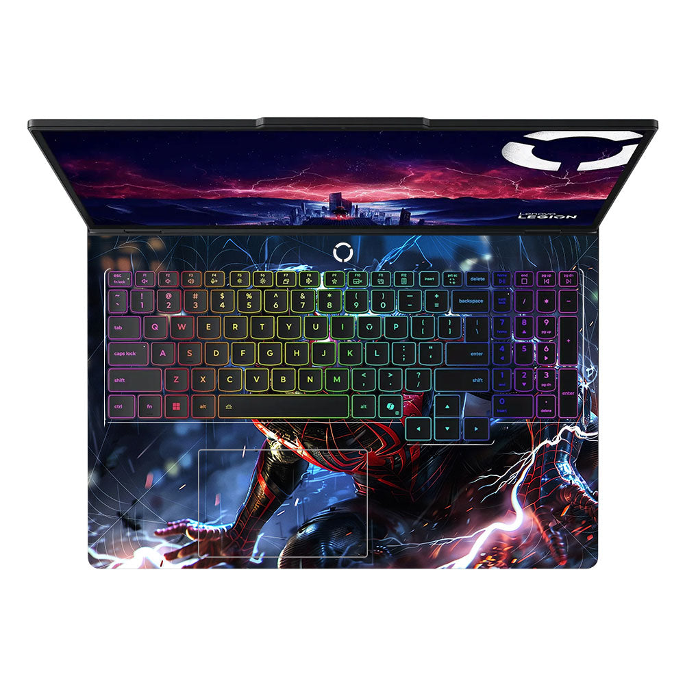 Miles Morales Shockwave Lenovo Legion Pro 5 16IAX10 3D Laptop Skin