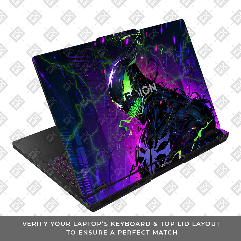 Venom Chaos Surge Lenovo Legion Pro 5 16AFR10 Laptop Skin