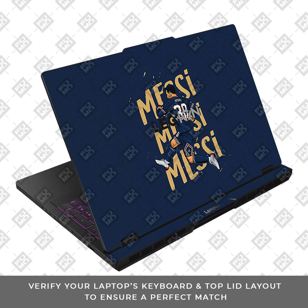 Messi Motion Masterpiece Lenovo Legion Pro 5 16AFR10 Laptop Skin
