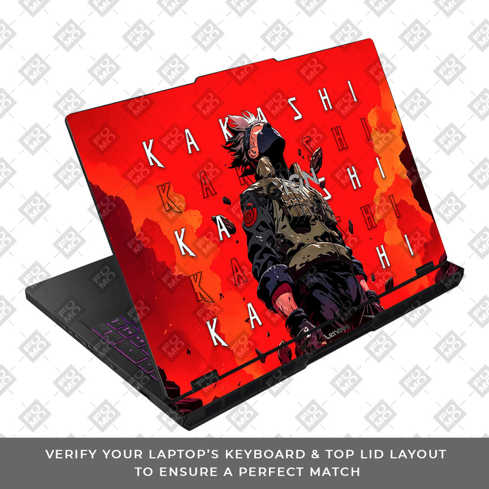 Kakashi Hatake Inferno Lenovo Legion Pro 5 16AFR10 Laptop Skin