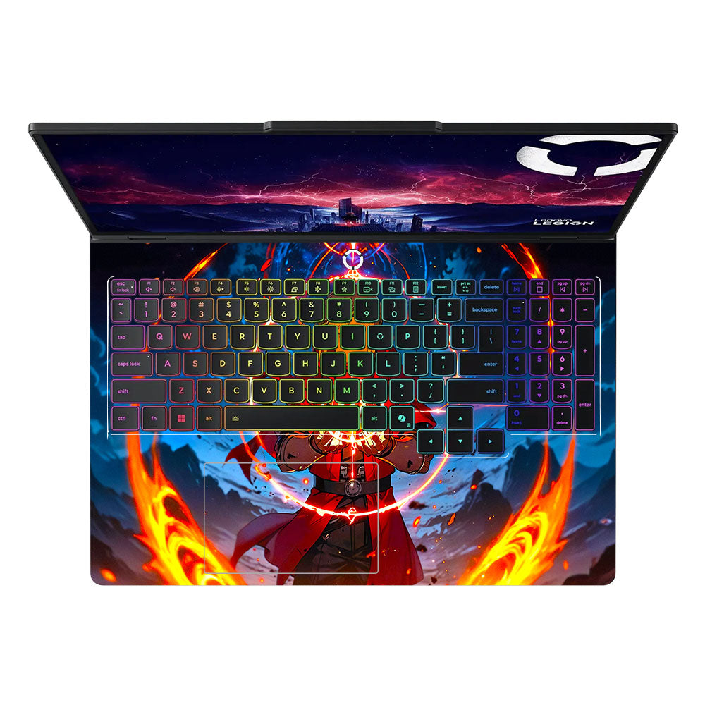Anime Alchemist Warrior Lenovo Legion Pro 5 16IAX10 Laptop Skin