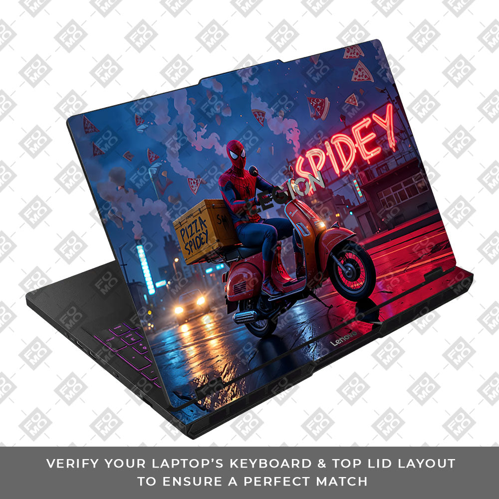 Pizza Spidey Lenovo Legion Pro 5 16AFR10 Laptop Skin