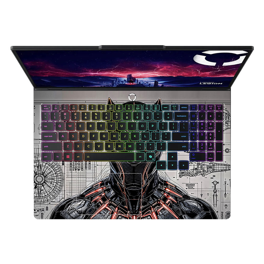 Black Panther Vibranium Tech Lenovo Legion Pro 5 16IAX10 3D Laptop Skin