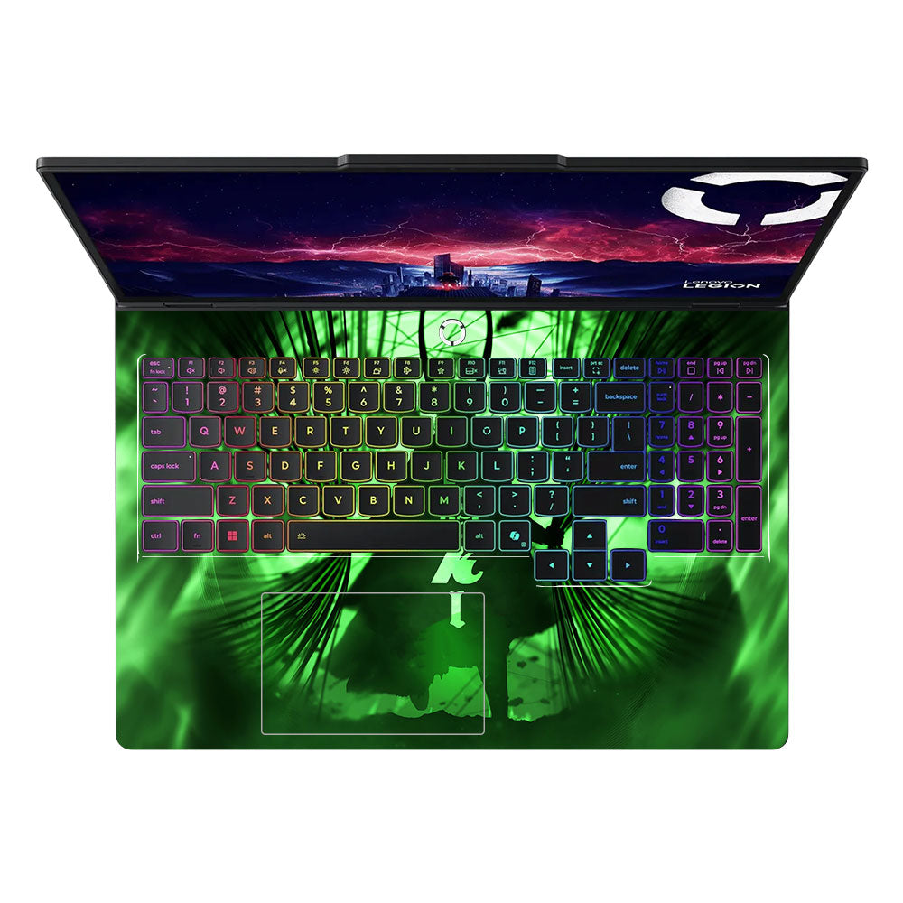 Loki's Green Aura Lenovo Legion Pro 5 16AFR10 Laptop Skin