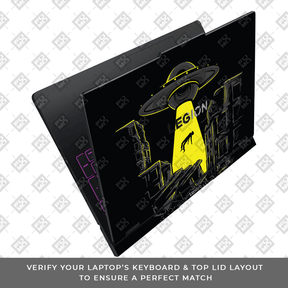 Alien Abduction Lenovo Legion Pro 5 16IAX10 Laptop Skin