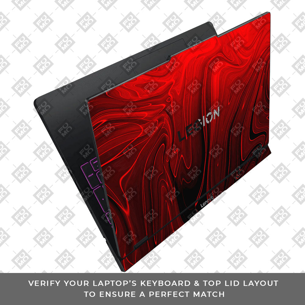 Fiery Waves Lenovo Legion Pro 5 16IAX10 Laptop Skin