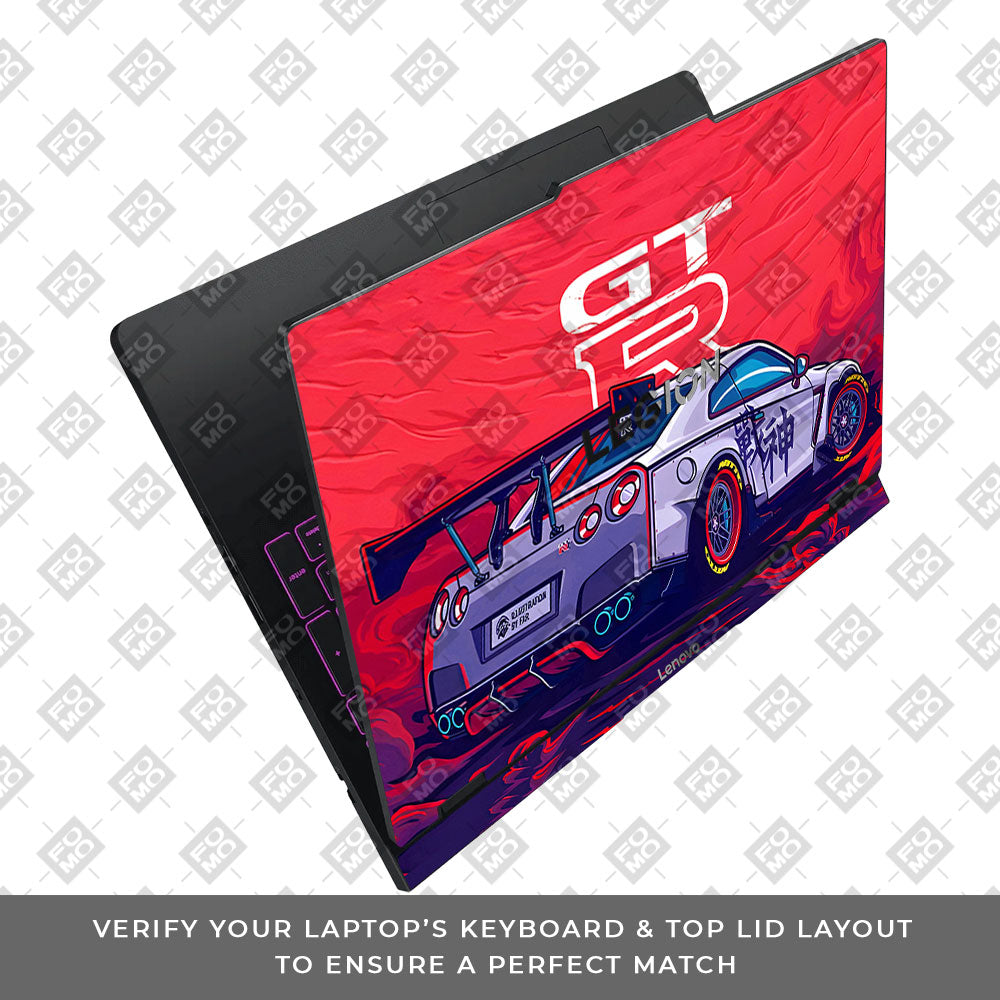 Nissan GTR Racing Edition Lenovo Legion Pro 5 16IAX10 Laptop Skin