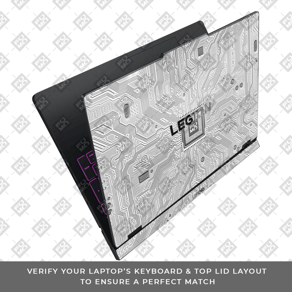 FOMO Circuit Light Mode Lenovo Legion Pro 5 16IAX10 Laptop Skin