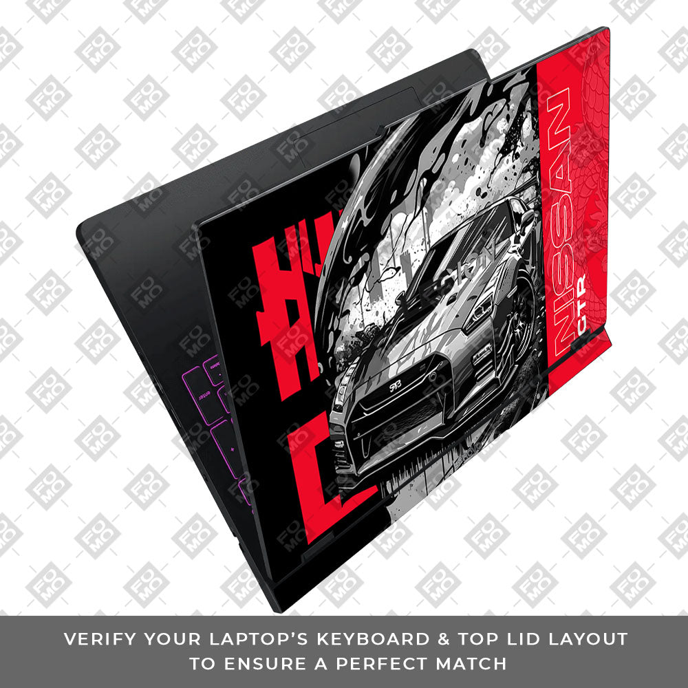 Nissan GTR Thrill Lenovo Legion Pro 5 16IAX10 Laptop Skin