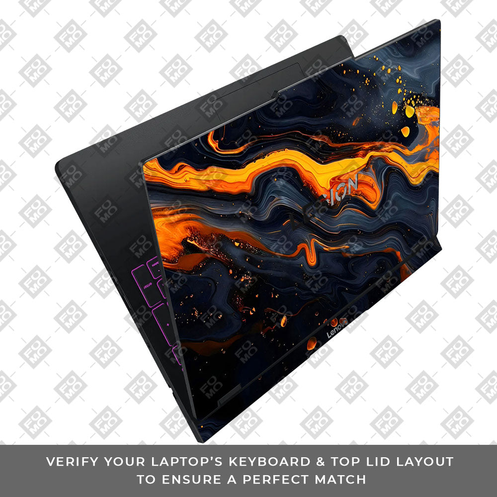 Lava Marble Lenovo Legion Pro 5 16IAX10 Laptop Skin