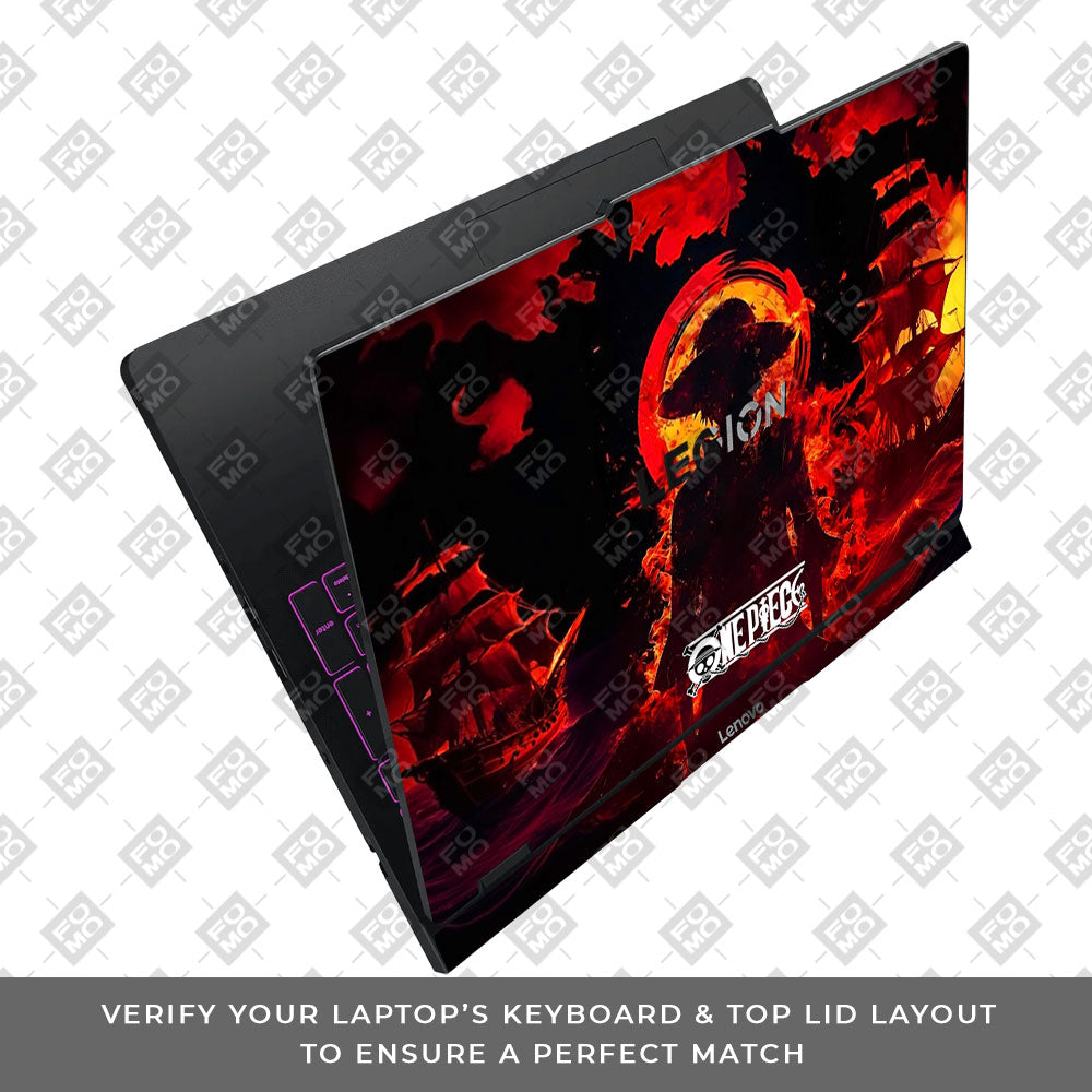 Luffy's Burning Tide Lenovo Legion Pro 5 16IAX10 Laptop Skin