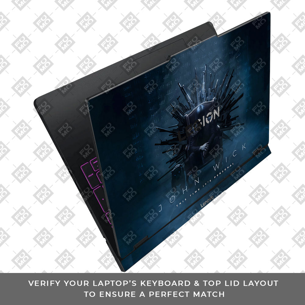 John Wick Assassin Lenovo Legion Pro 5 16IAX10 Laptop Skin