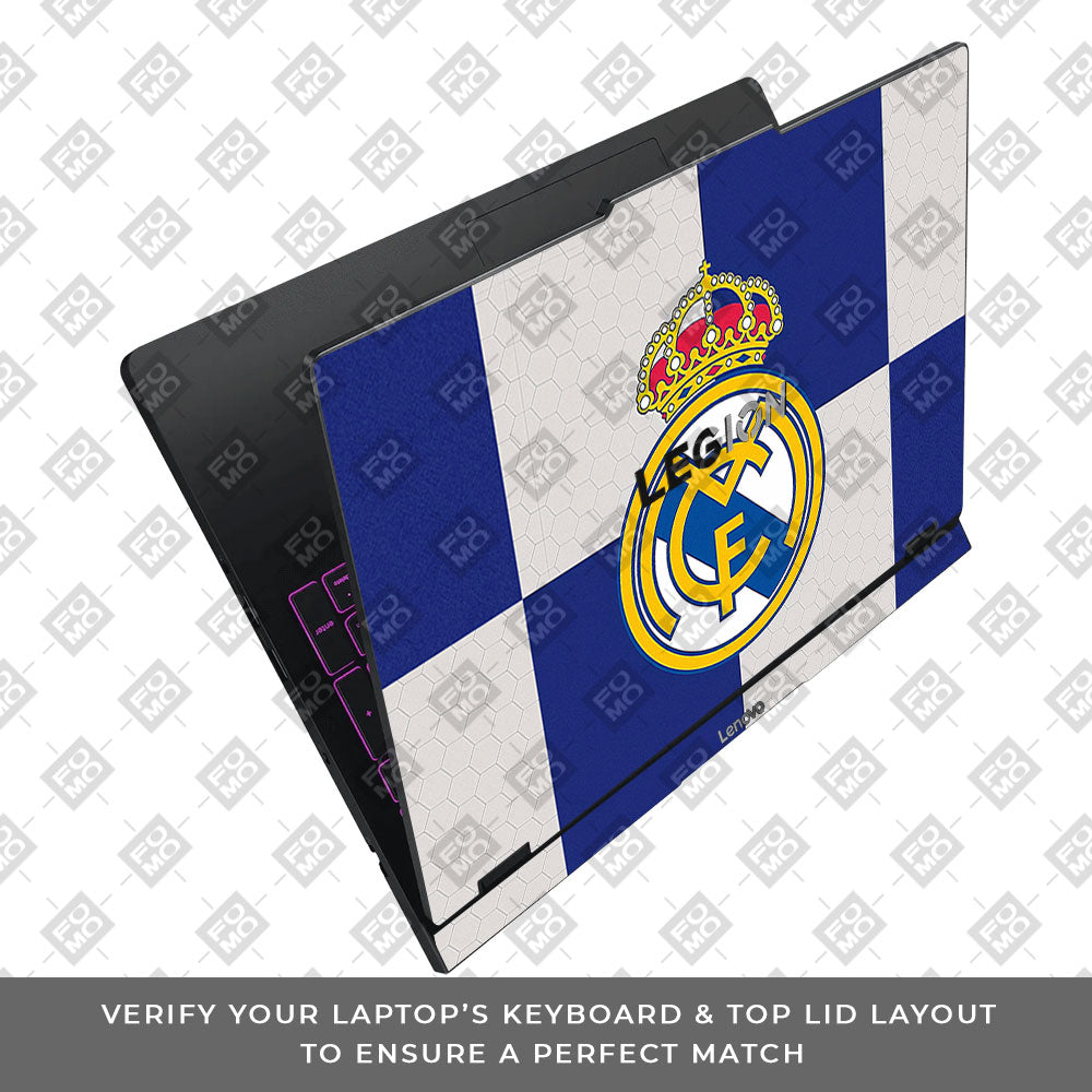 Royal Reign Real Madrid Glory Lenovo Legion Pro 5 16IAX10 Laptop Skin