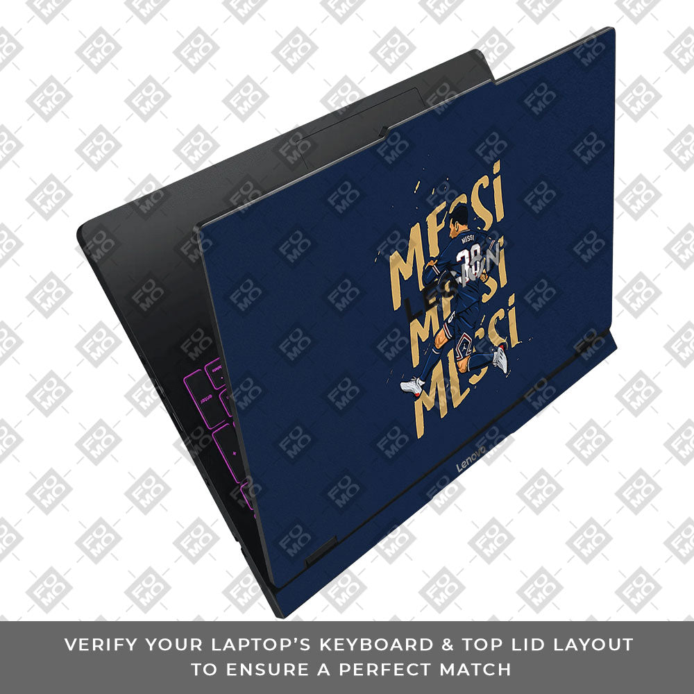 Messi Motion Masterpiece Lenovo Legion Pro 5 16IAX10 Laptop Skin