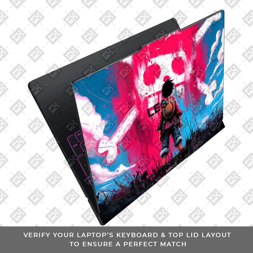 Straw Hat Graffiti One Piece Lenovo Legion Pro 5 16IAX10 Laptop Skin