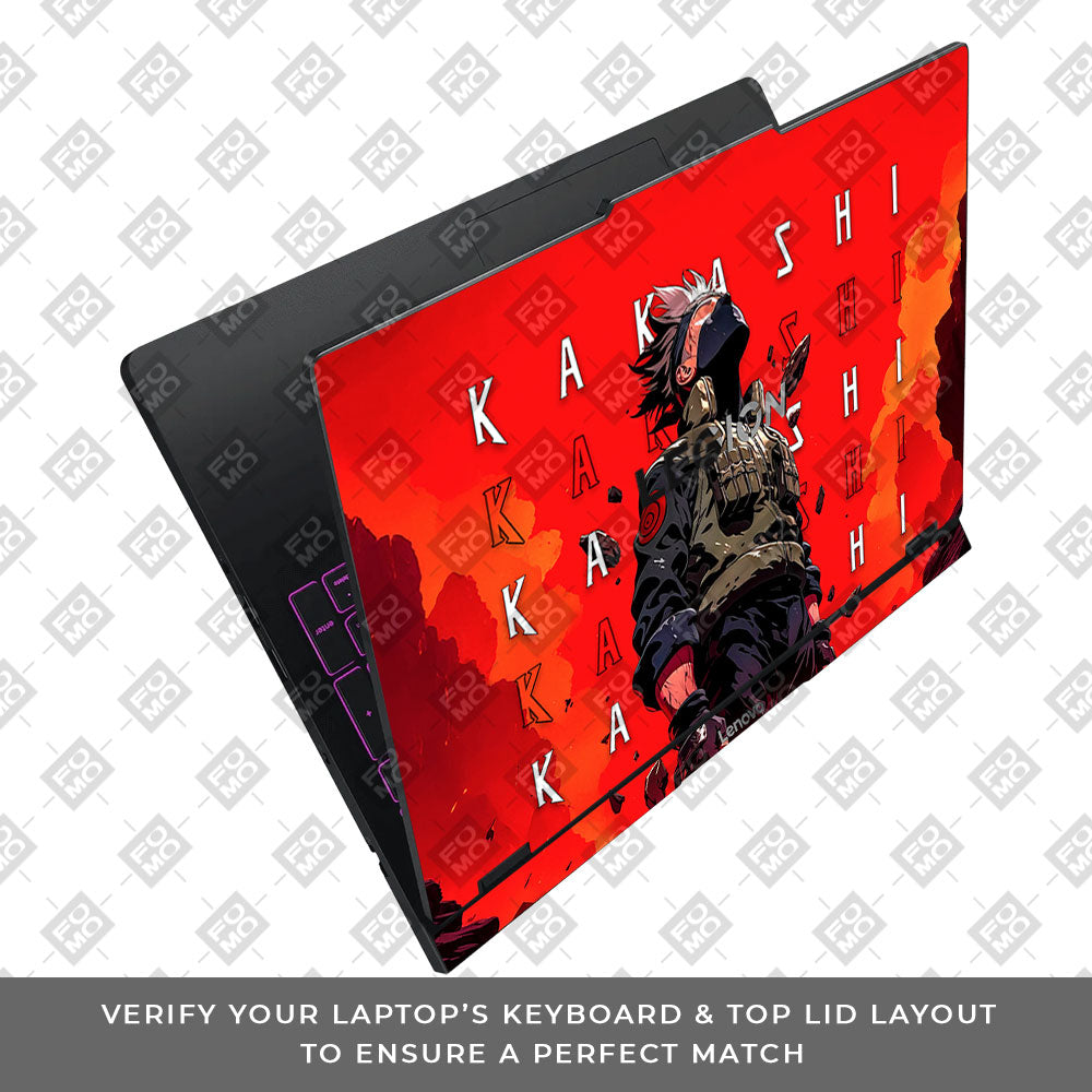 Kakashi Hatake Inferno Lenovo Legion Pro 5 16IAX10 Laptop Skin