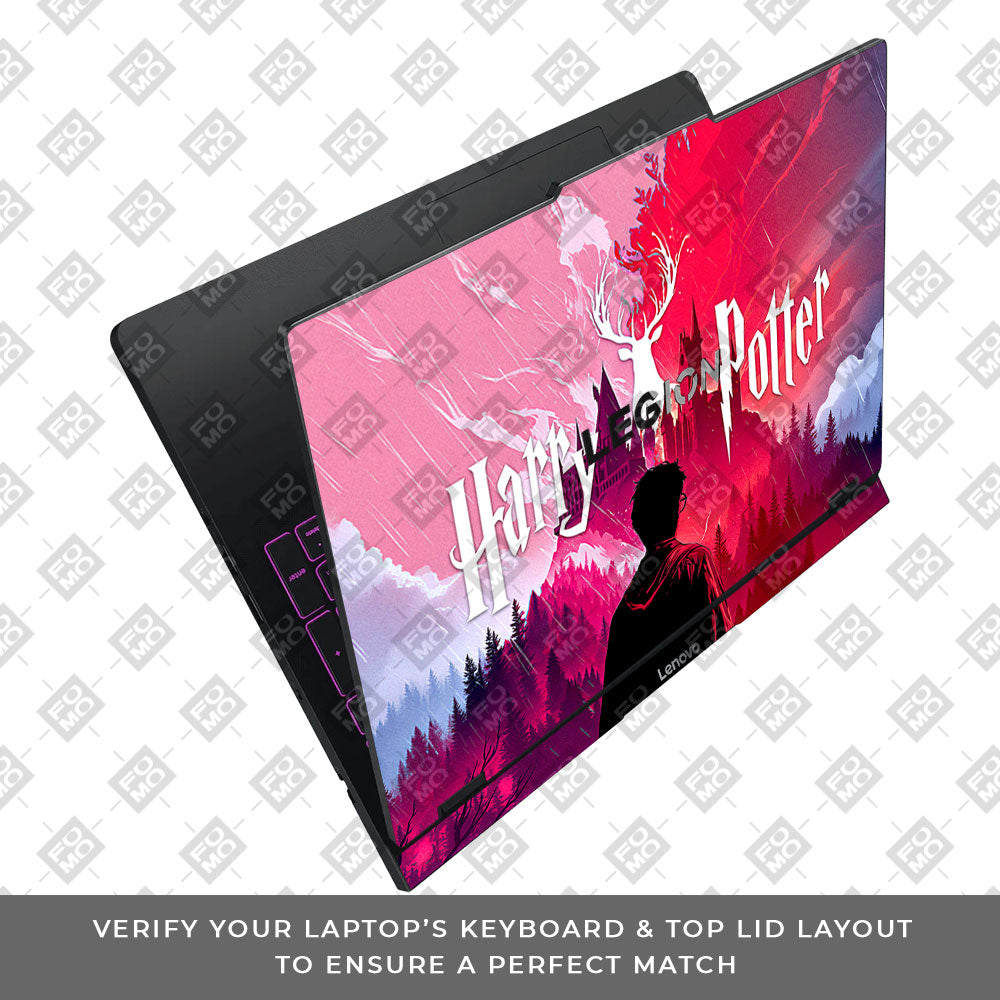 Harry Potter Magical Hogwarts Lenovo Legion Pro 5 16IAX10 Laptop Skin