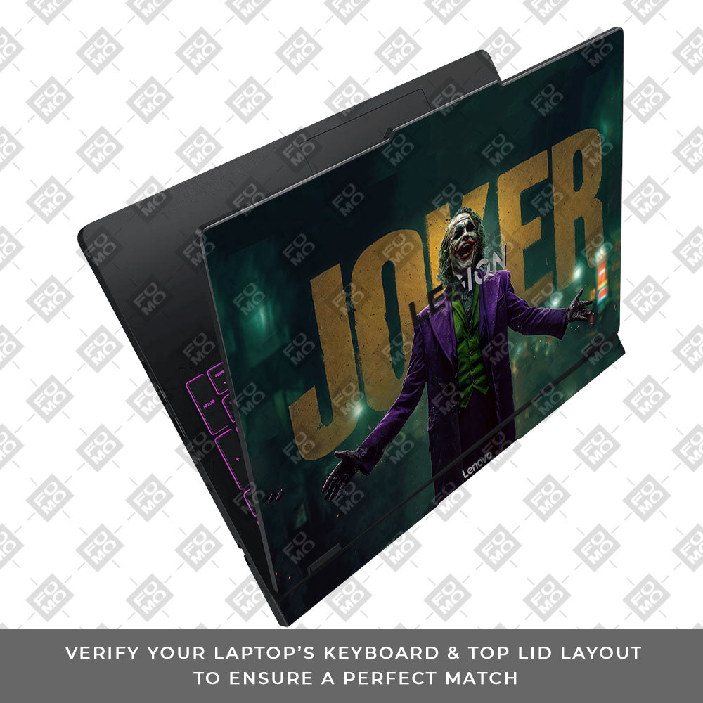 The Joker Chaos Lenovo Legion Pro 5 16IAX10 Laptop Skin