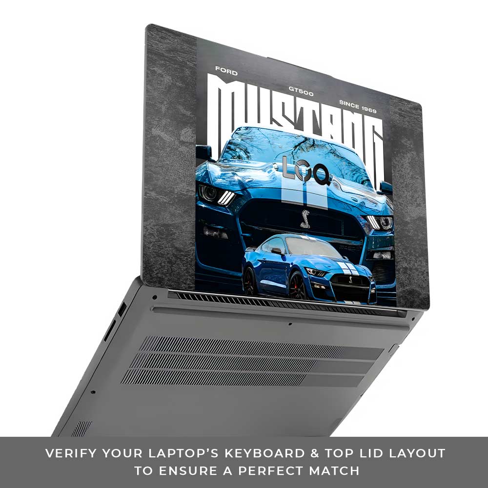 Ford Mustang GT500 Lenovo LOQ Essential 15IAX9E Laptop Skin