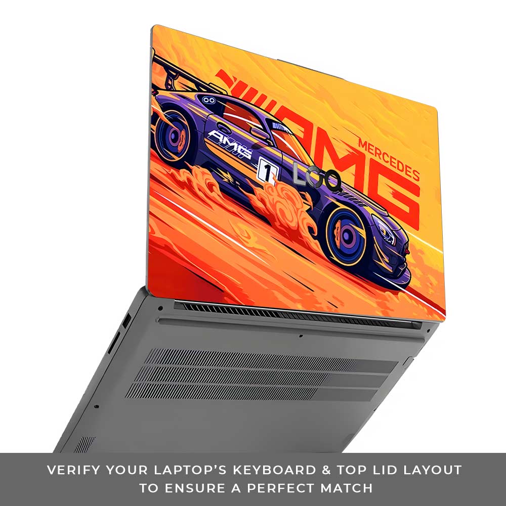Mercedes AMG Lenovo LOQ Essential 15IAX9E Laptop Skin