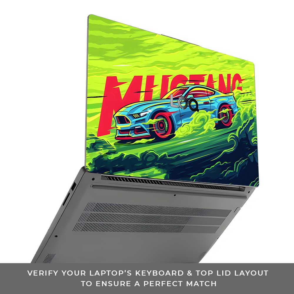 Ford Mustang Legacy Lenovo LOQ Essential 15IAX9E Laptop Skin
